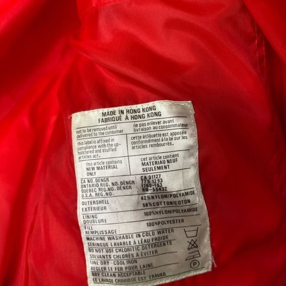 FERA 80’s vintage mens retro ski jacket blue and red size size 44L - Picture 12 of 16